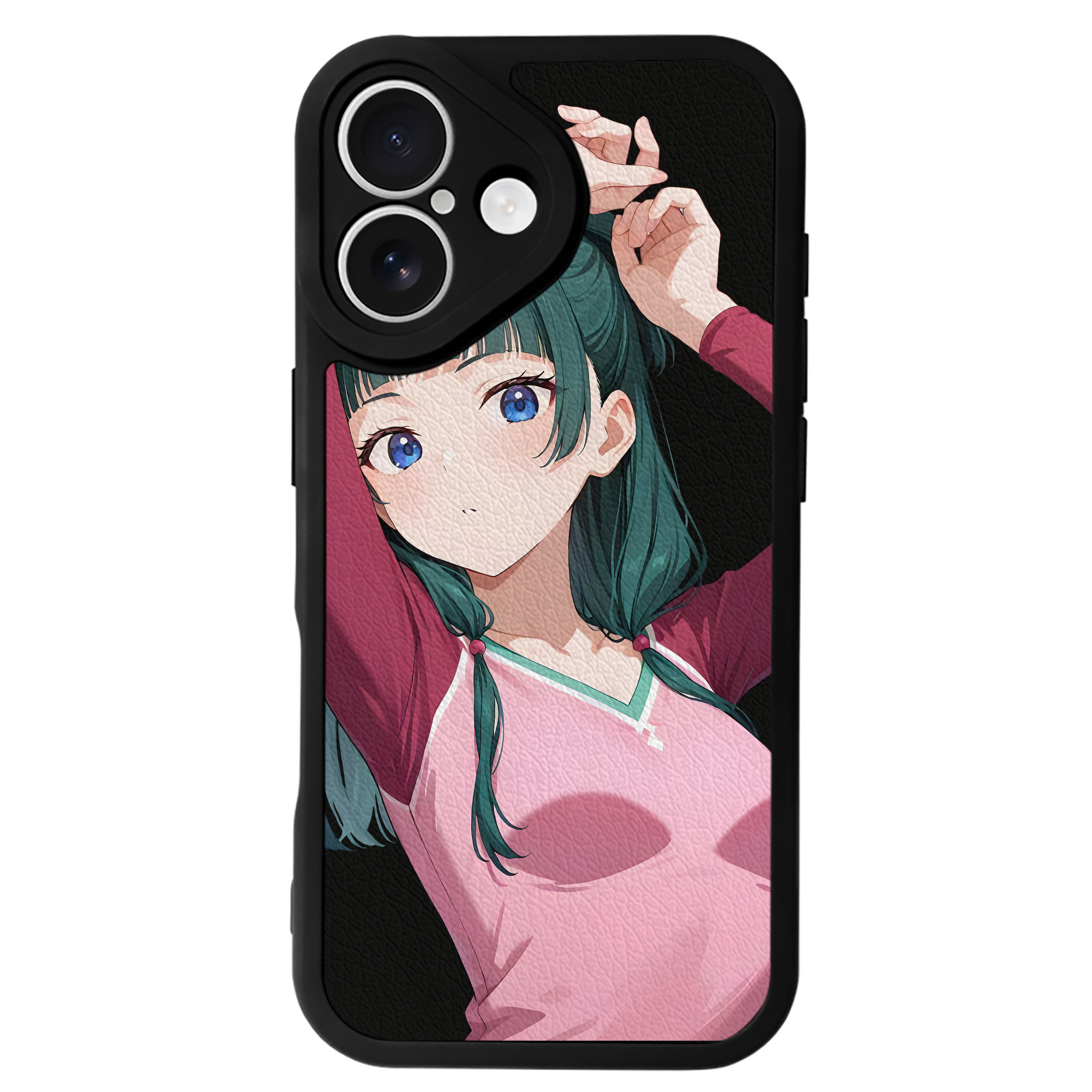 （画像用） 薬屋のひとりごと The Apothecary Diaries 【iPhone 16シリーズ対応】シリコンスマホケース（レザー調） 材質：シリコン